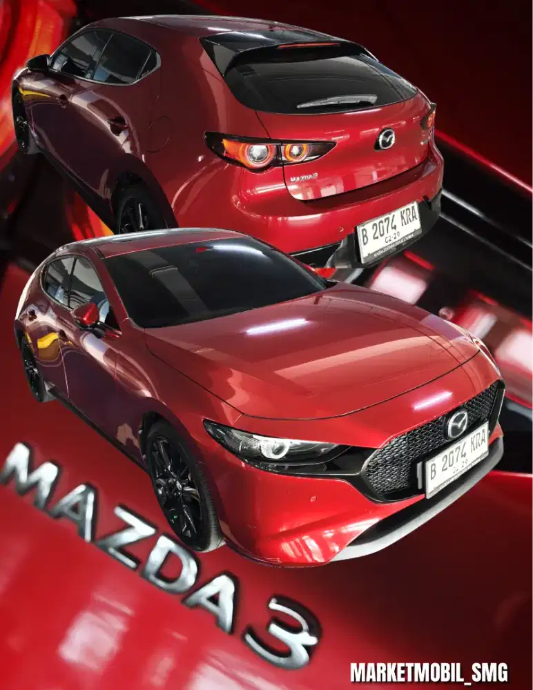 Mazda3 2023 HB Red