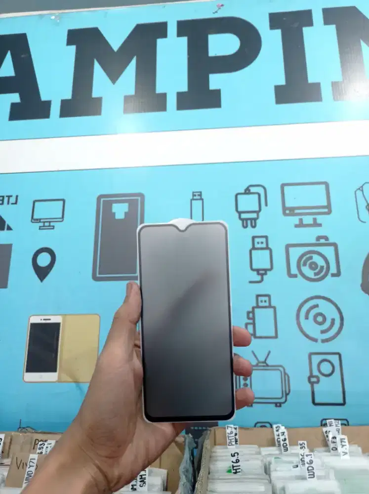 Tempered glass full spy