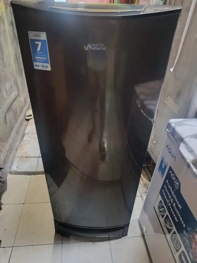 Kulkas 1 pintu merek AQUA
