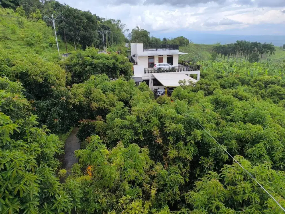 Dijual Tanah 1,8 Ha dengan Bangunan Vila diatasnya di Cidahu - Sukabumi