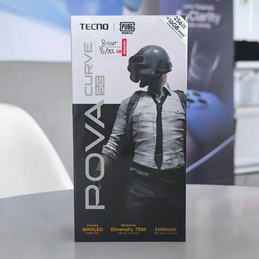 Tecno Pova Curve 5G Ram 8/256 Unit Baru
