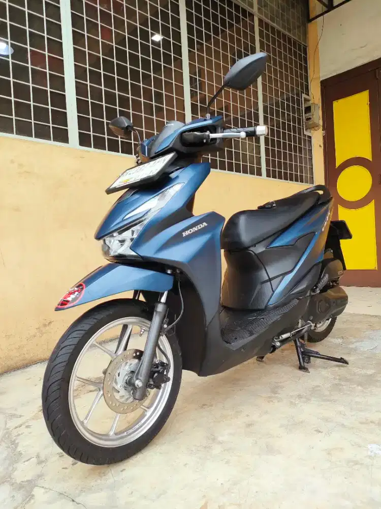 Honda Beat / Beat 110 Fi CBS ISS Keyless 2024, Blue Premium Doff.