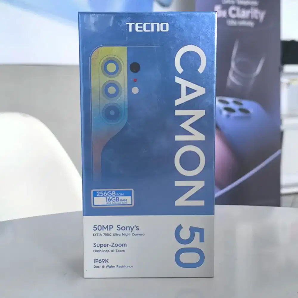 Tecno Camon 50 Ram 8/256 Unit Baru