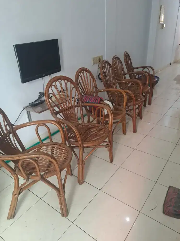 Kursi Rotan bekas