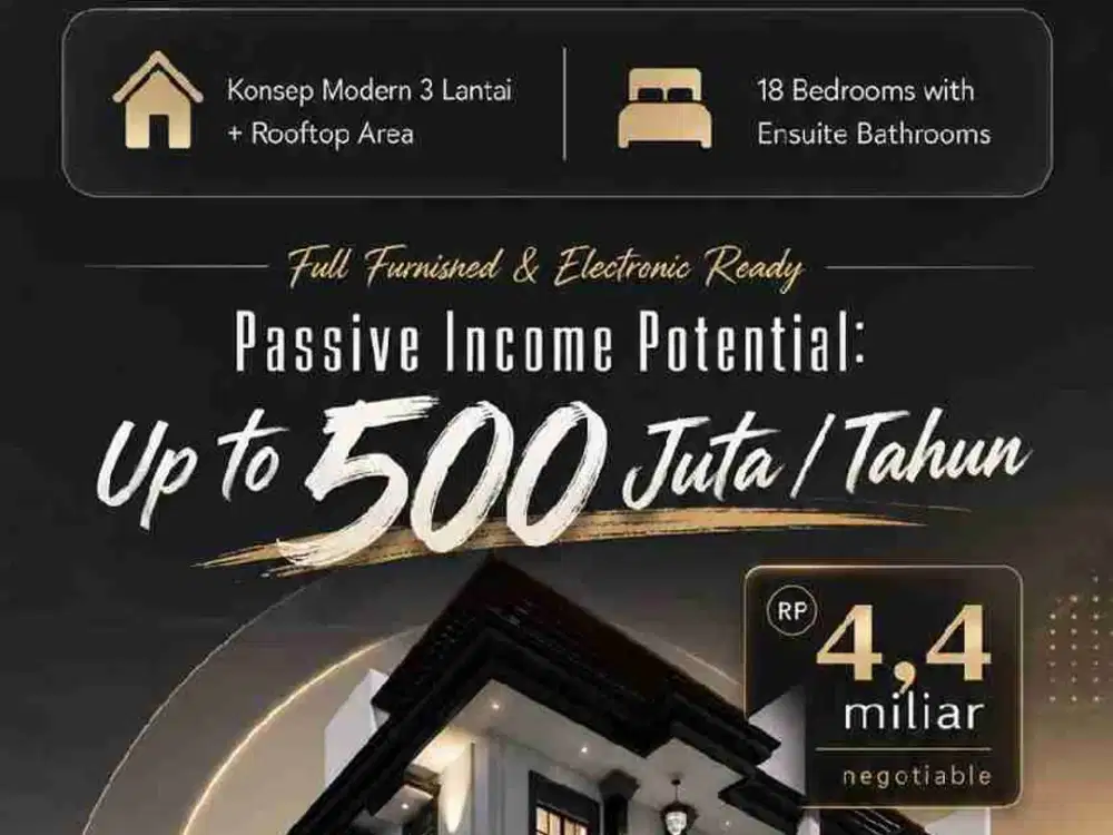 Dijual kost murah bangunan baru