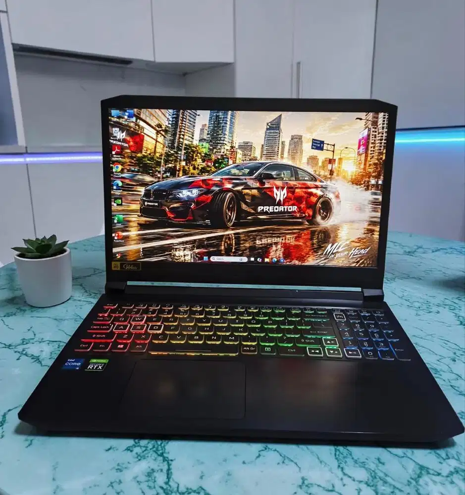 Laptop Gaming Acer Nitro Rtx 3050 Ram 16/512gb Ssd Siap Pakai COD
