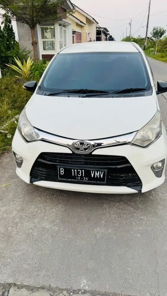 TOYOTA CALYA 1.2 G CVT MANUAL 2016 PEMAKAIAN 2017 ISTIMEWA