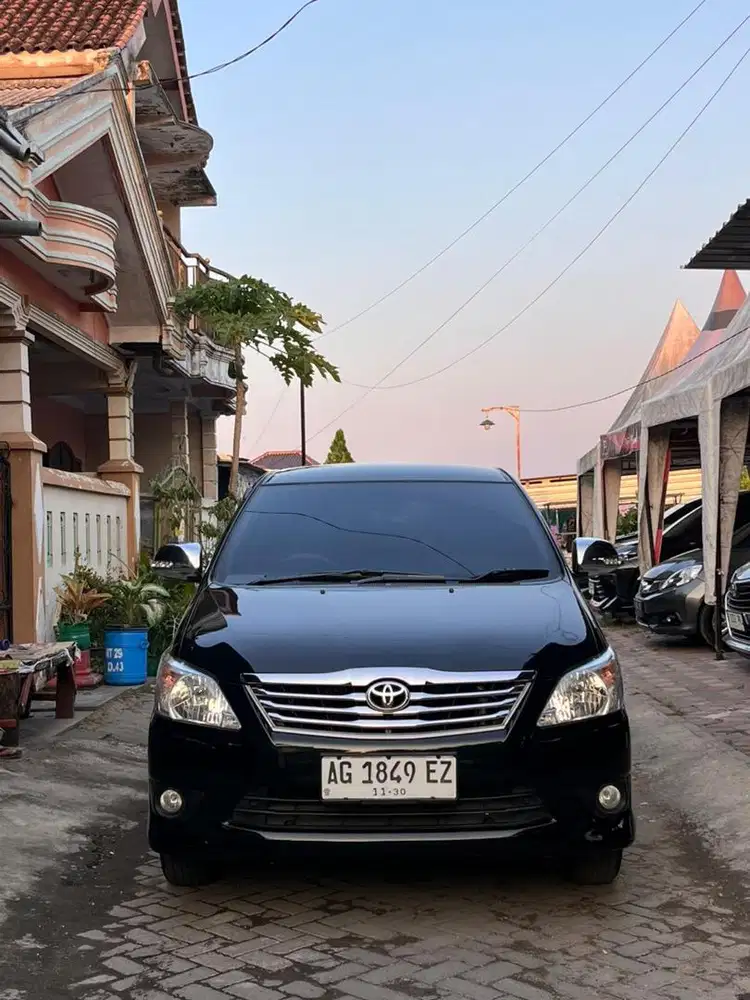Dijual Innova G Bensin Manual 2012 Siap Pakai