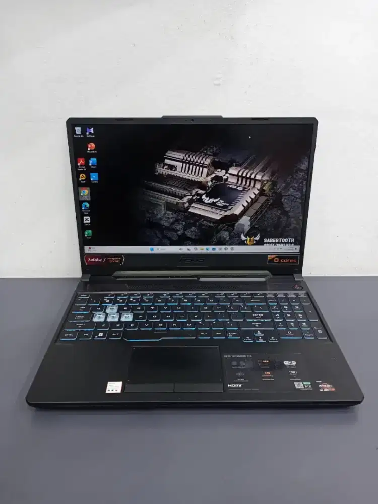 Laptop Asus Tuf Gaming A15 Amd Ryzen 7-4800H RAM 16GB 512GB RTX 3050ti