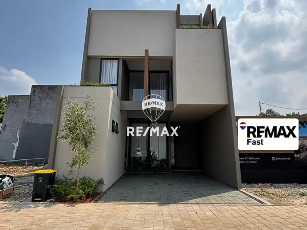 Dijual Rumah Townhouse Design Kontemporer Terbaru di Cilandak, Jakarta Selatan