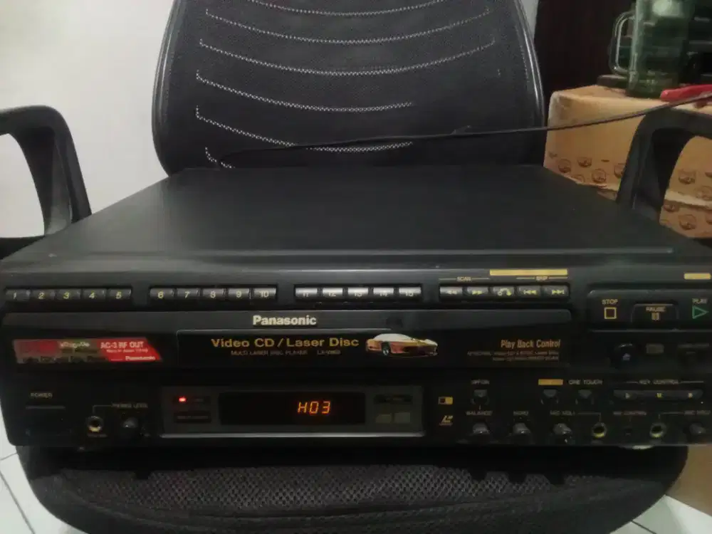 Laser disc player panasonic
