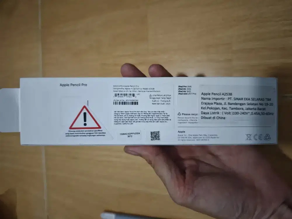 Apple Pencil Pro Ibox Garansi