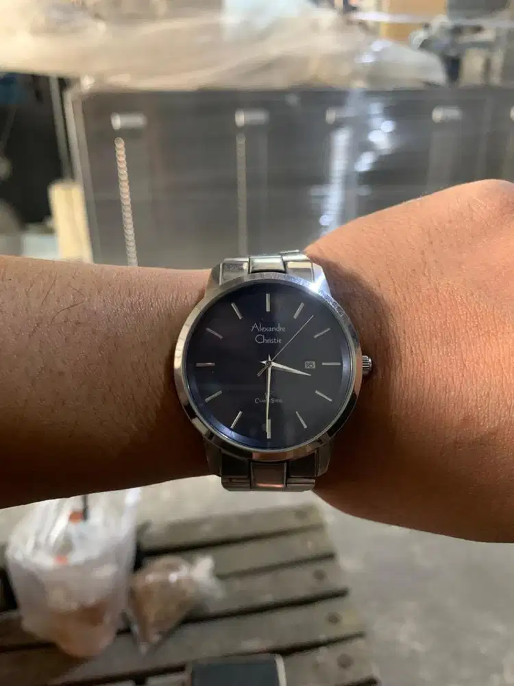 Jam Alexandre Christie Clasic Steel 8645 MD
