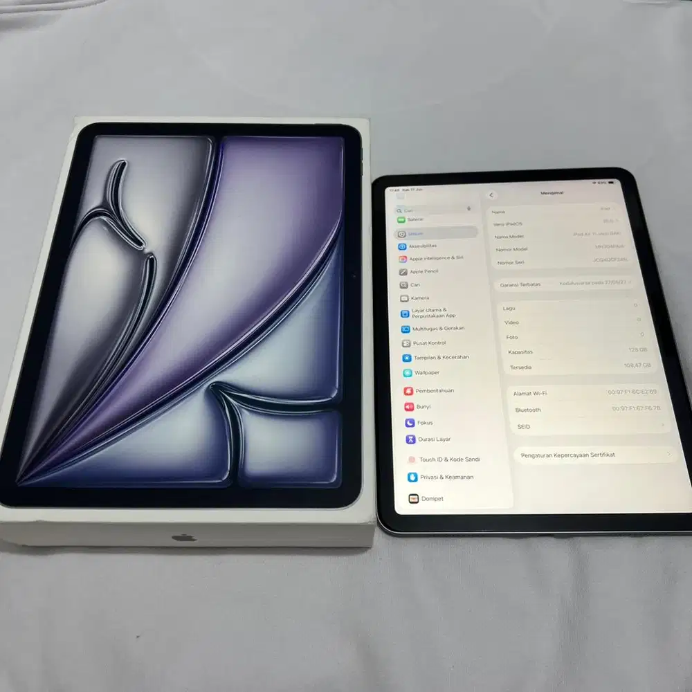 Ipad Air M4 128Gb Ibox Wifi Only Likenew BNOB