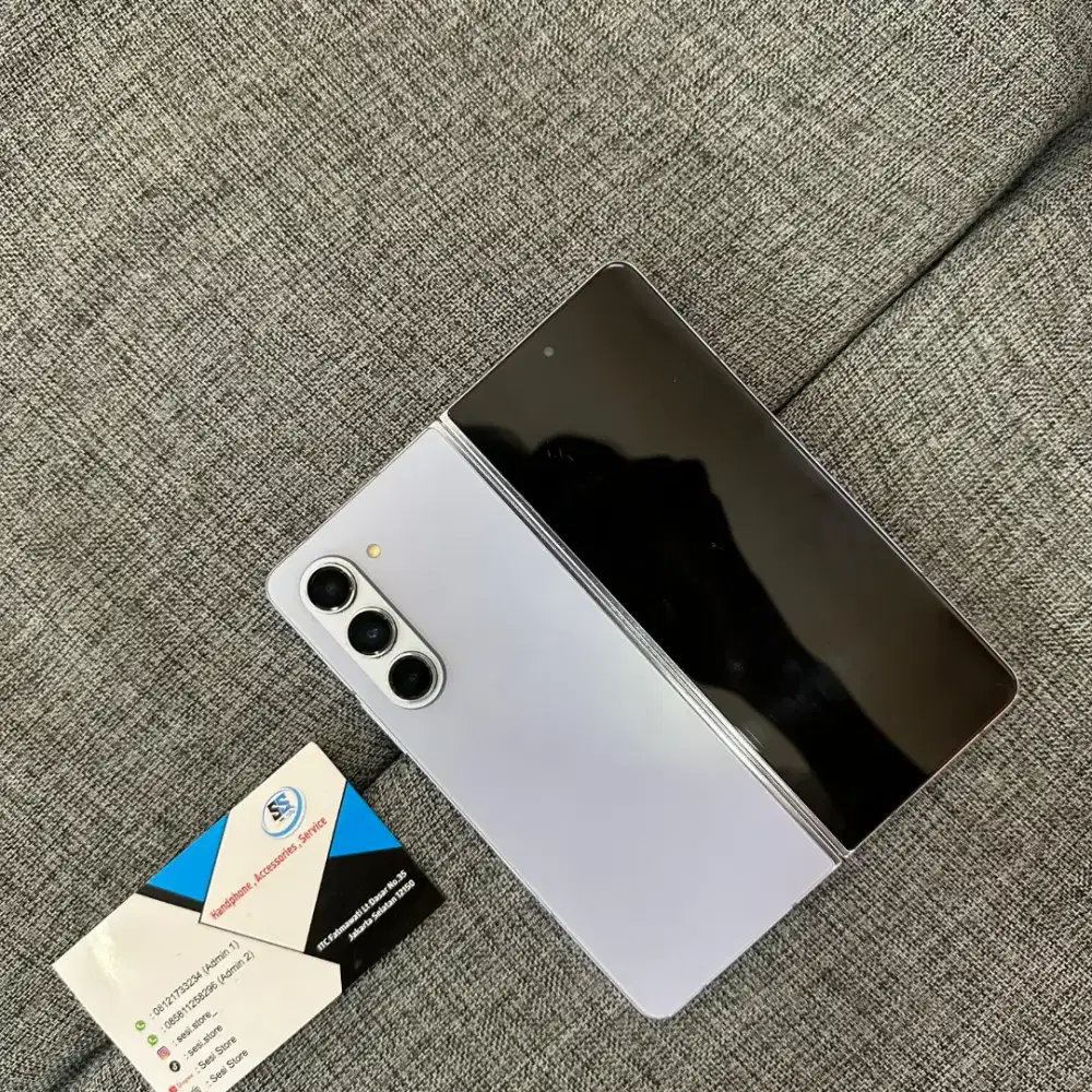 Samsung Z fold 5 12/512gb mulus lengkap jual cepet !!