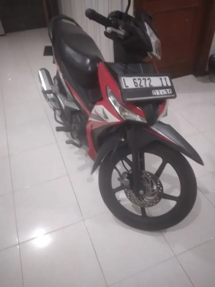 Supra X 125 CW Dobel cakram 2020 (L) tgn 1 dari baru