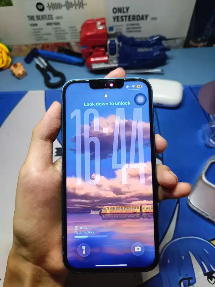 Ip 13 bp 128gb warna biru