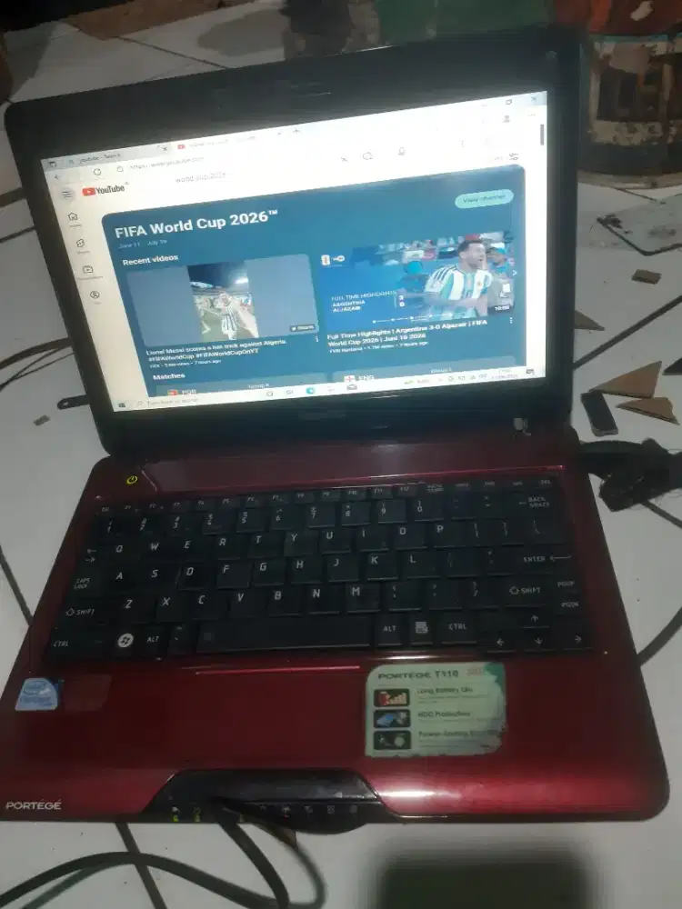 Notebook toshiba portege T110
