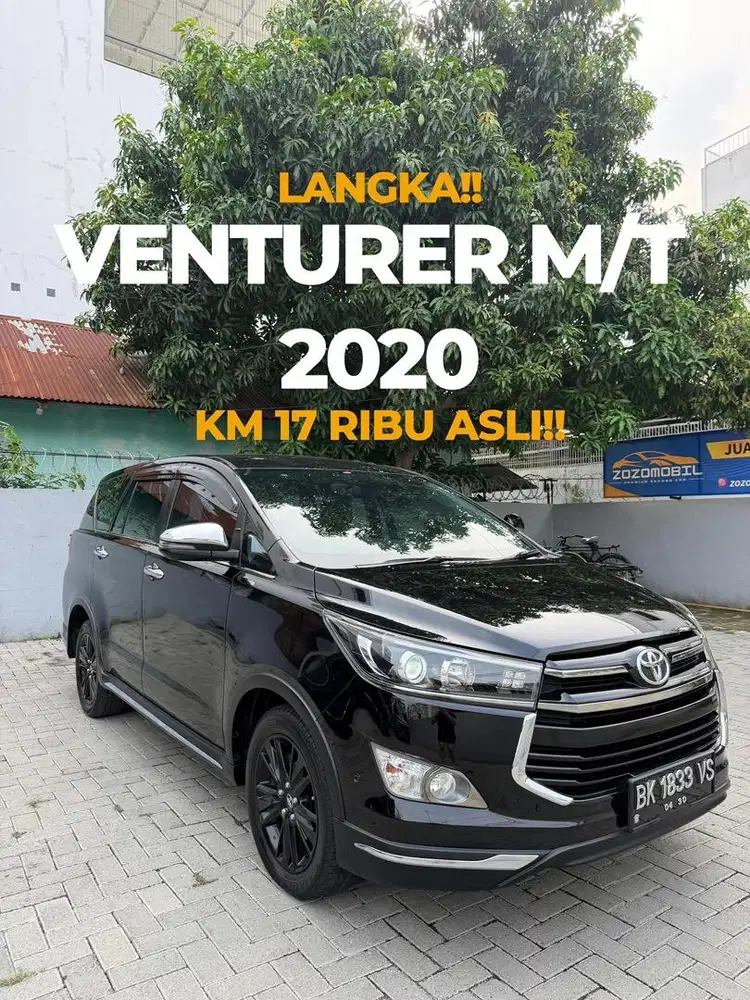 (ODO 17rb) Innova Venturer 2.4 M/T 2020