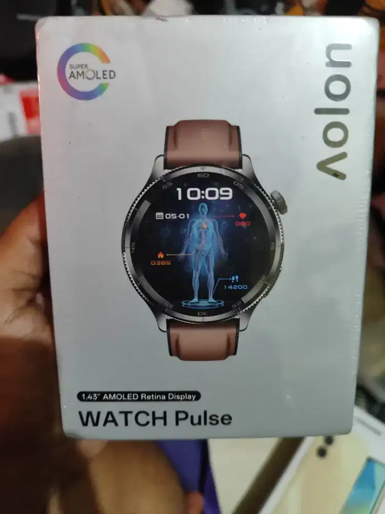 Smartwatch EKG Run - Aolon Pulse premium - konek strava  waterproof