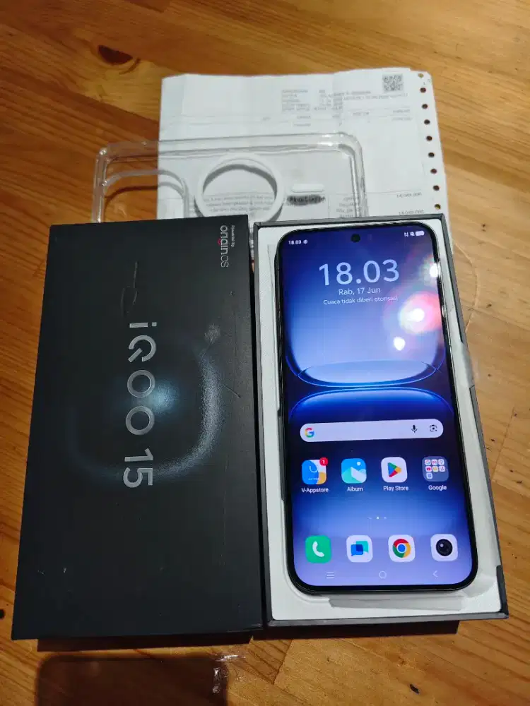 IQOO 15 16/512GB Fullshet Likenew