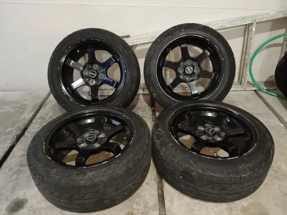 TE37 R15 plus ban