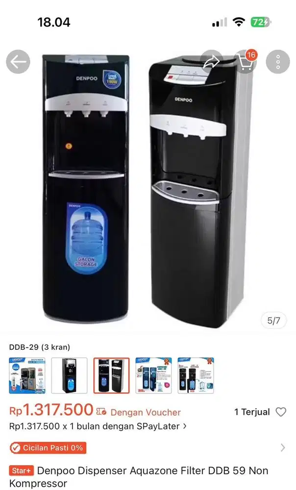 Dispenser Denpoo ddb-29