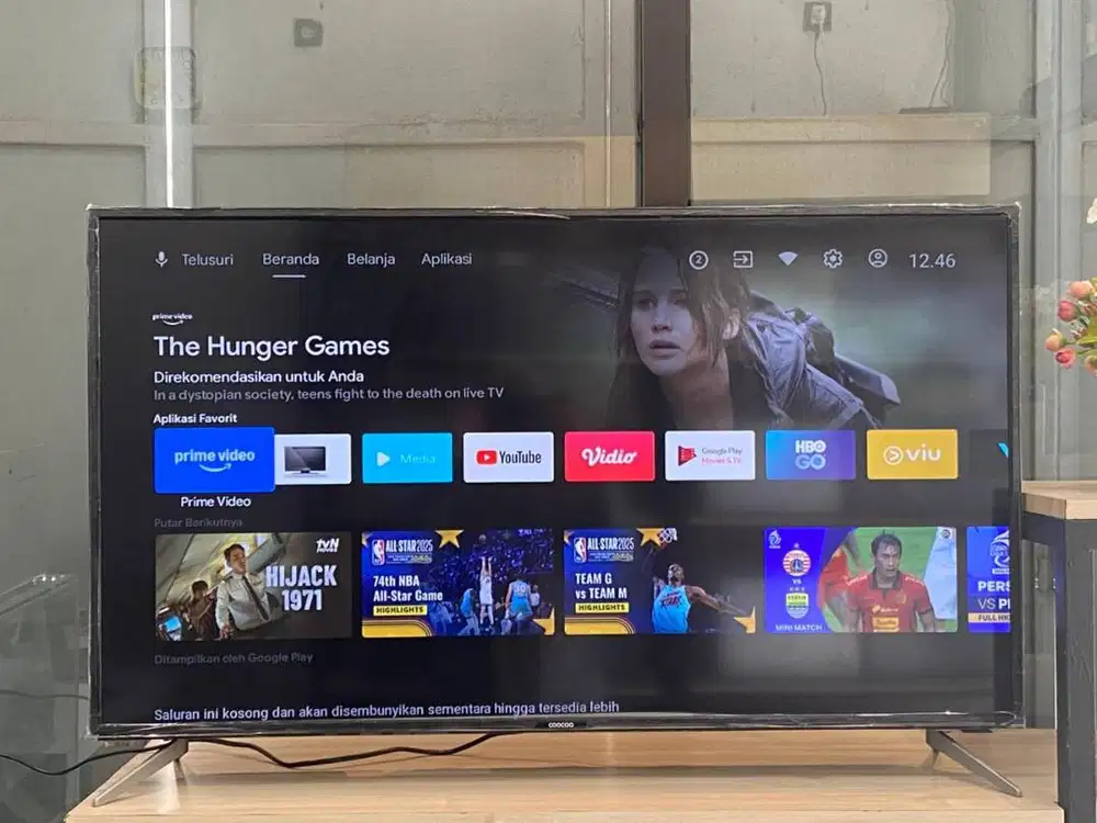 TV Android Merk Coocaa 42Inch Bisa Youtube,Netflix All Normal