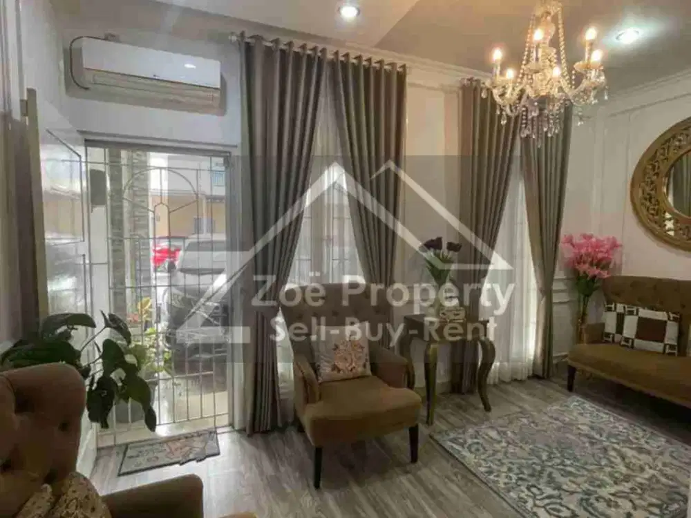 Rumah 2 Lantai Semi Furnished Siap Huni Dekat BSD City Serpong