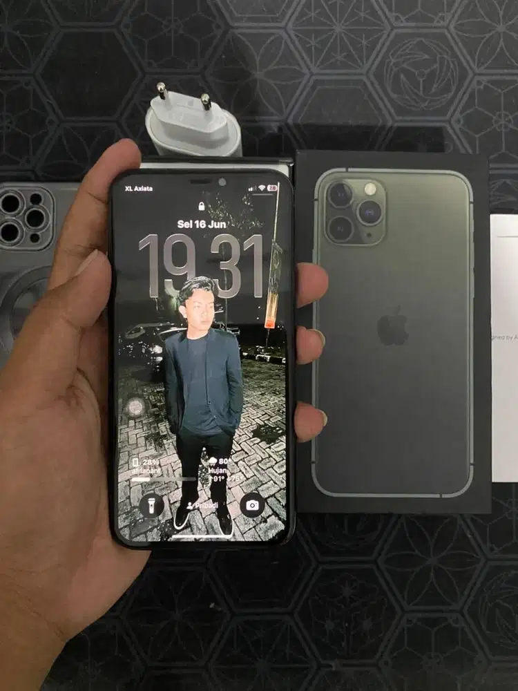 Iphone 11 Pro Fullset Mulus X Original Semua