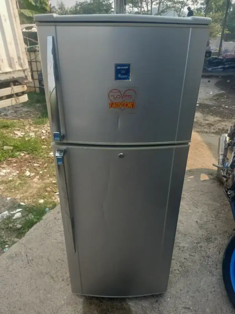 Kulkas Sharp 2 pintu normal