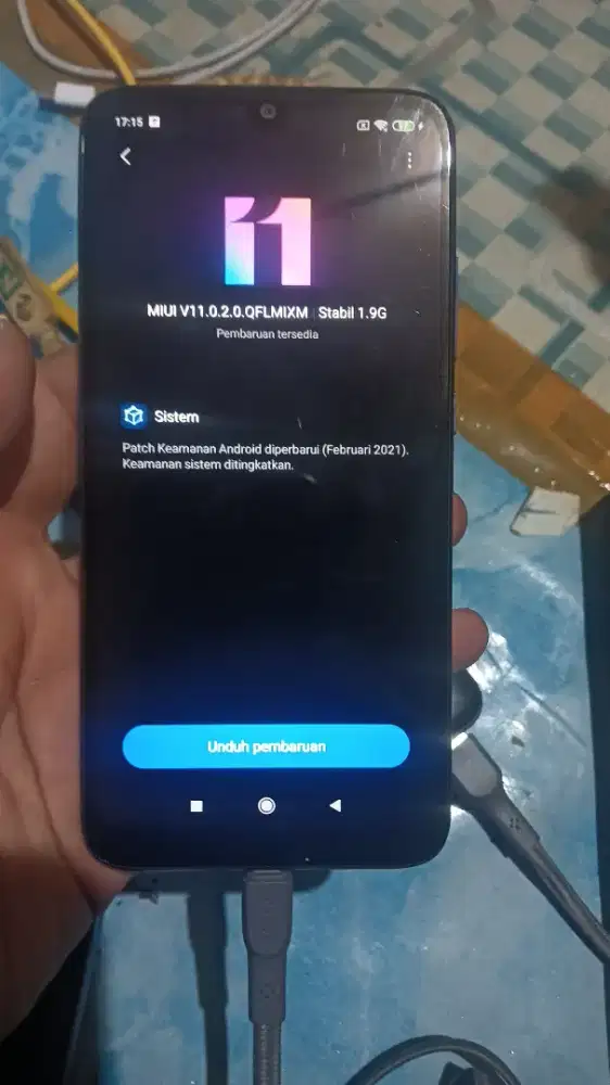 Redmi 7 ram 3/32 4G dual sim card (hp saja )