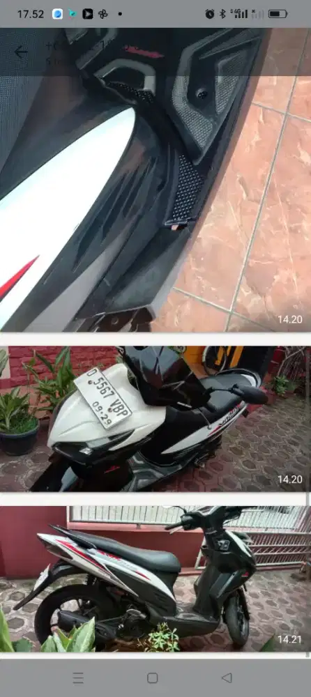 Jual motor Vario Agnes THN 2014