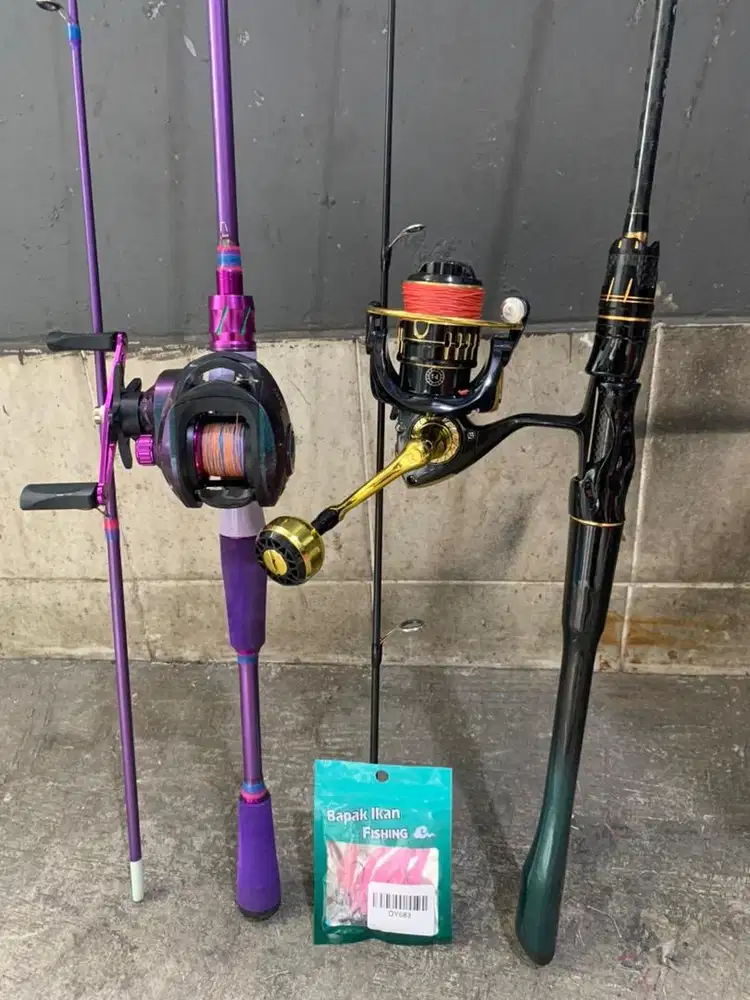 Joran 2 set siap pakai