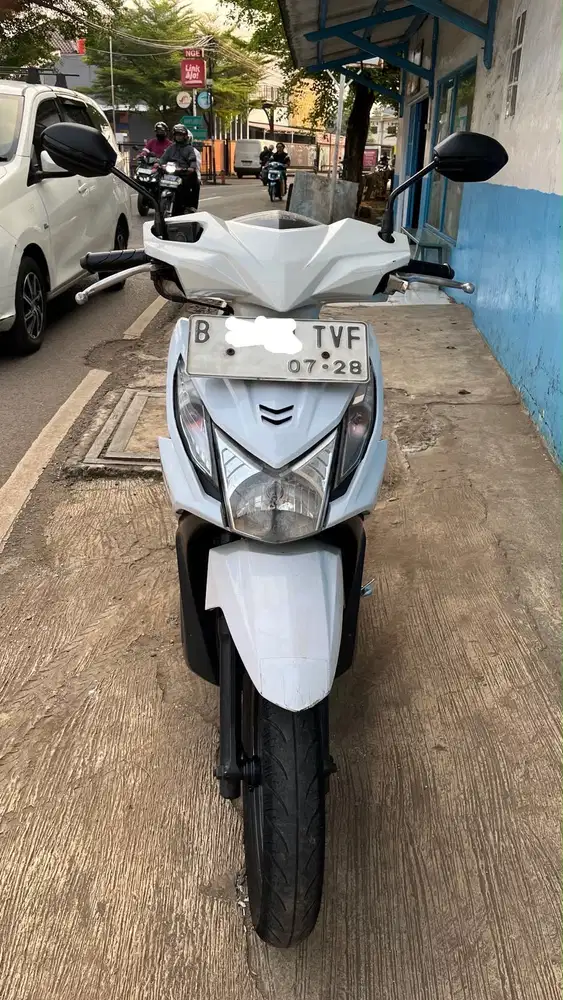 Honda Beat FI CBS 2013/2014 Funk White