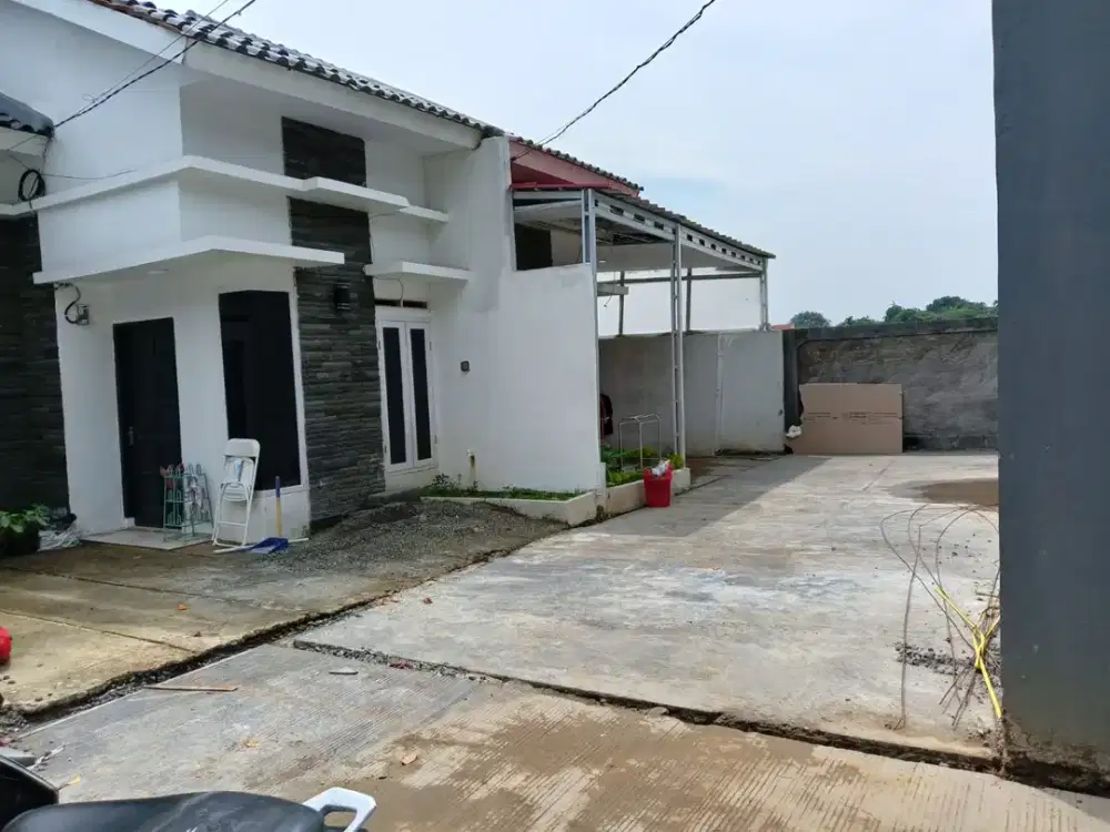 Rumah baru minimalis dekat stasiun citayam surat SHM Sudah pecah