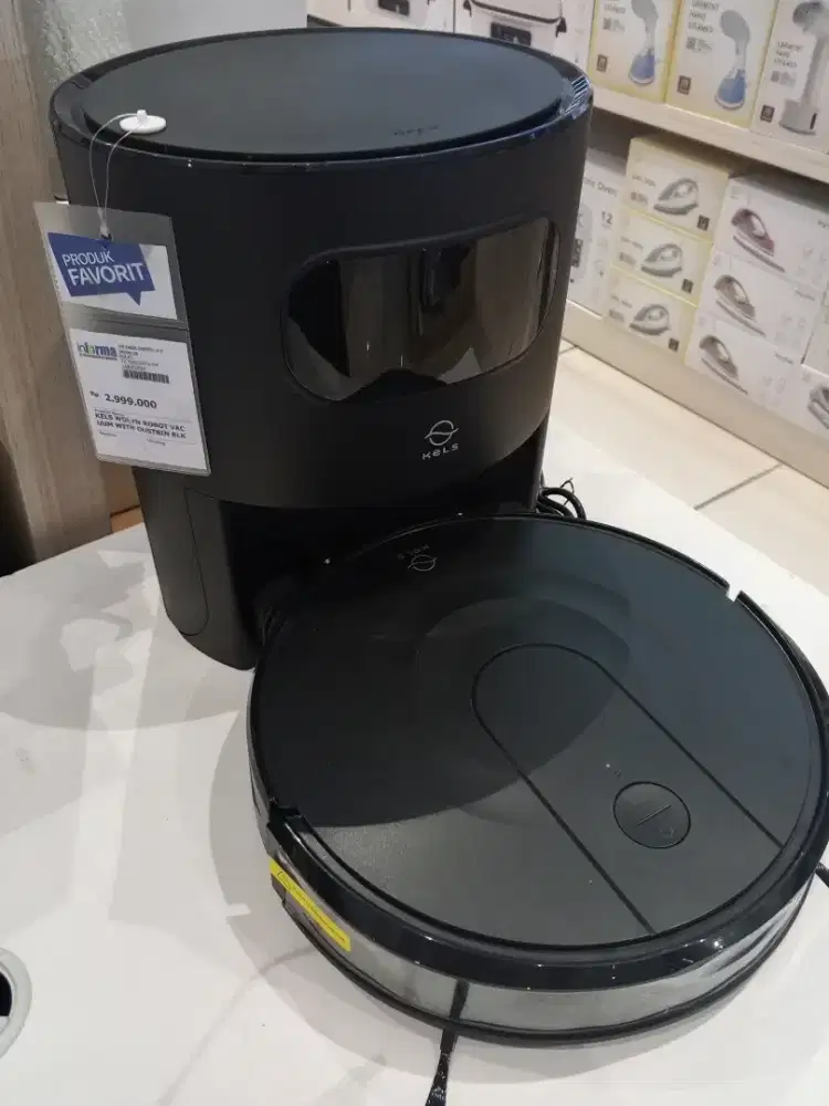 Jual KELS Robot Vacuum Cleaner + Auto Dustbin