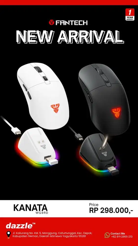 Fantech WG9RD Kanata Wireless
