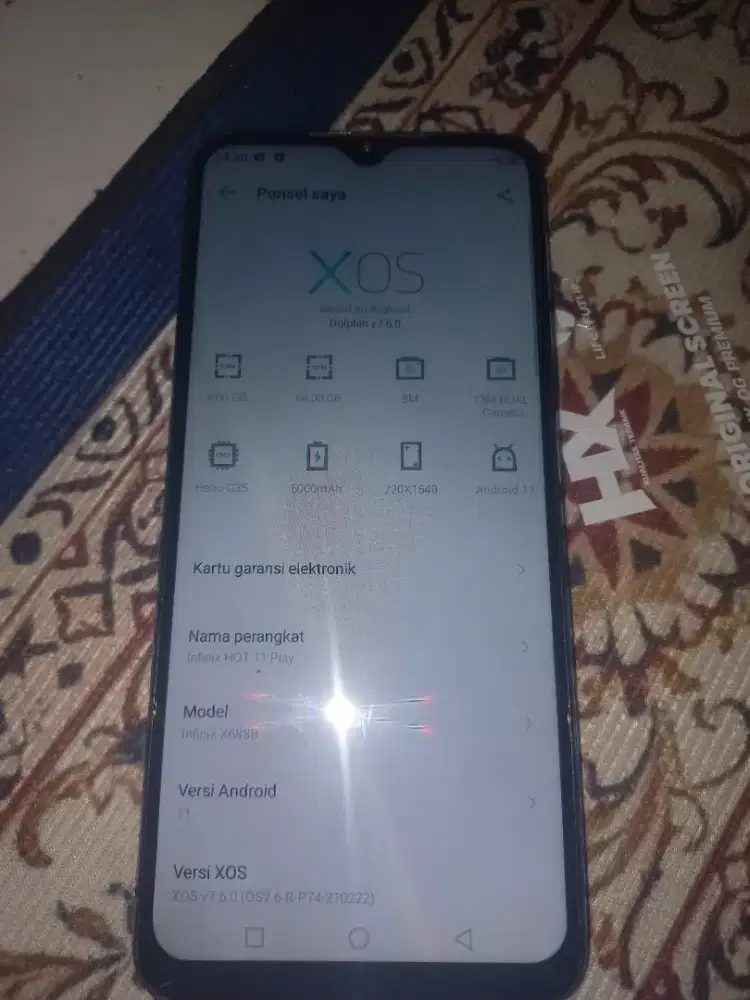 Infinix hot 11 play 4/64