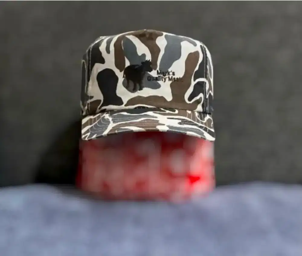 Topi Vintage AJM Duck Camo - Mark's Quality Meats second