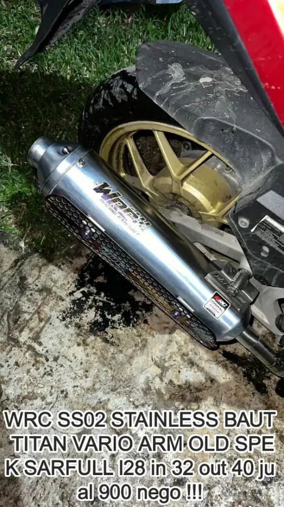Kenalpot WRC Baru