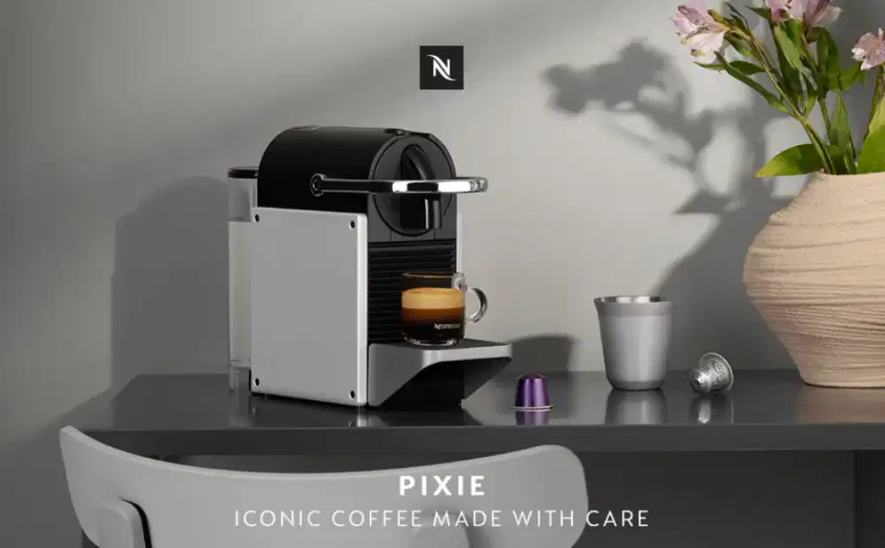 Mesin Kopi NESPRESSO PIXIE kondisi baru 100 persen termurah