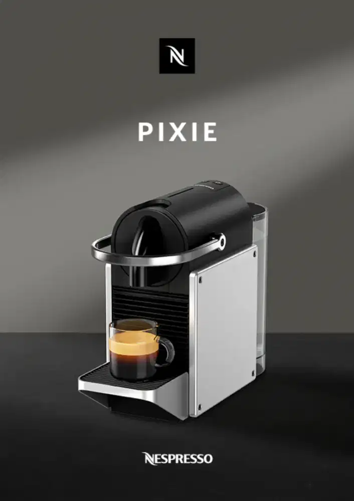 Mesin Kopi Nespresso Pixie 100 persen baru