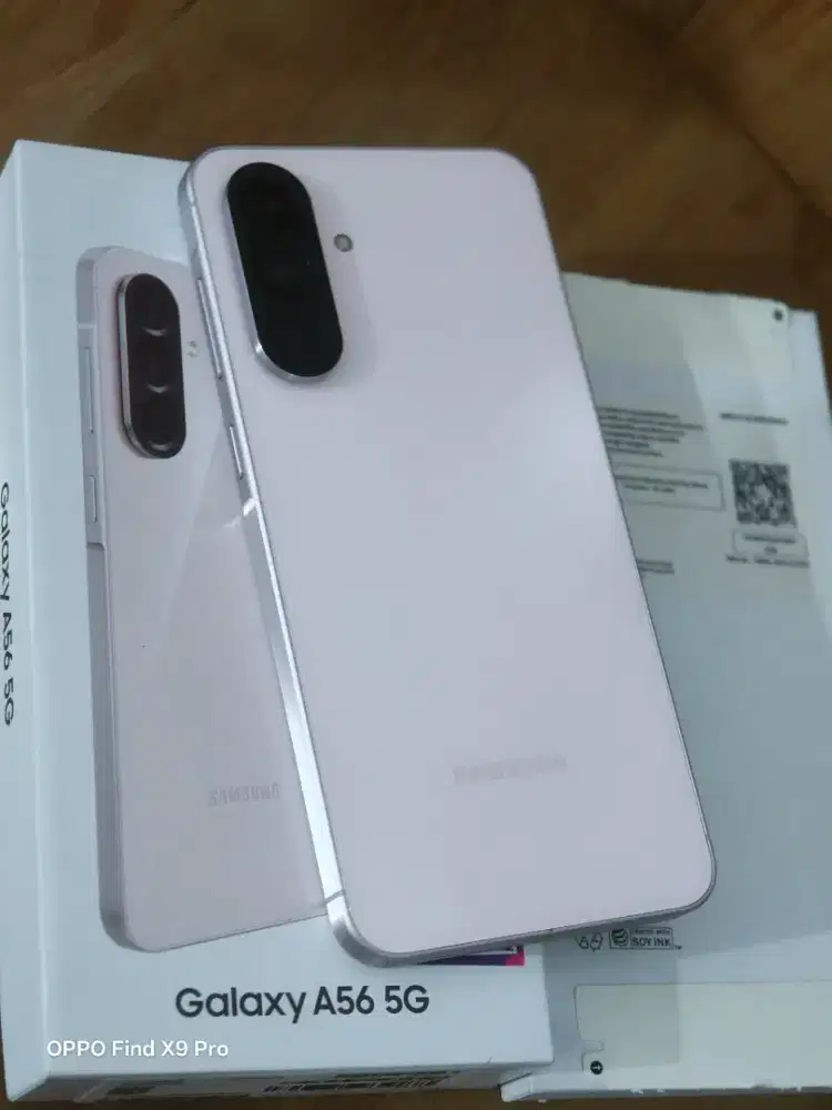 Samsung A56 5G 8/256 pink BEKAS resmi