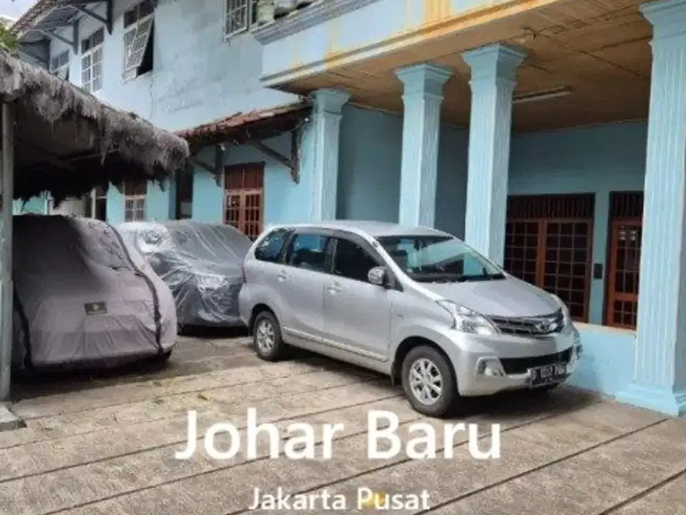 Jual Rugi..Rumah Asri 2 LT Bawah NJOP Jl. Johar Baru, Jakarta Pusat