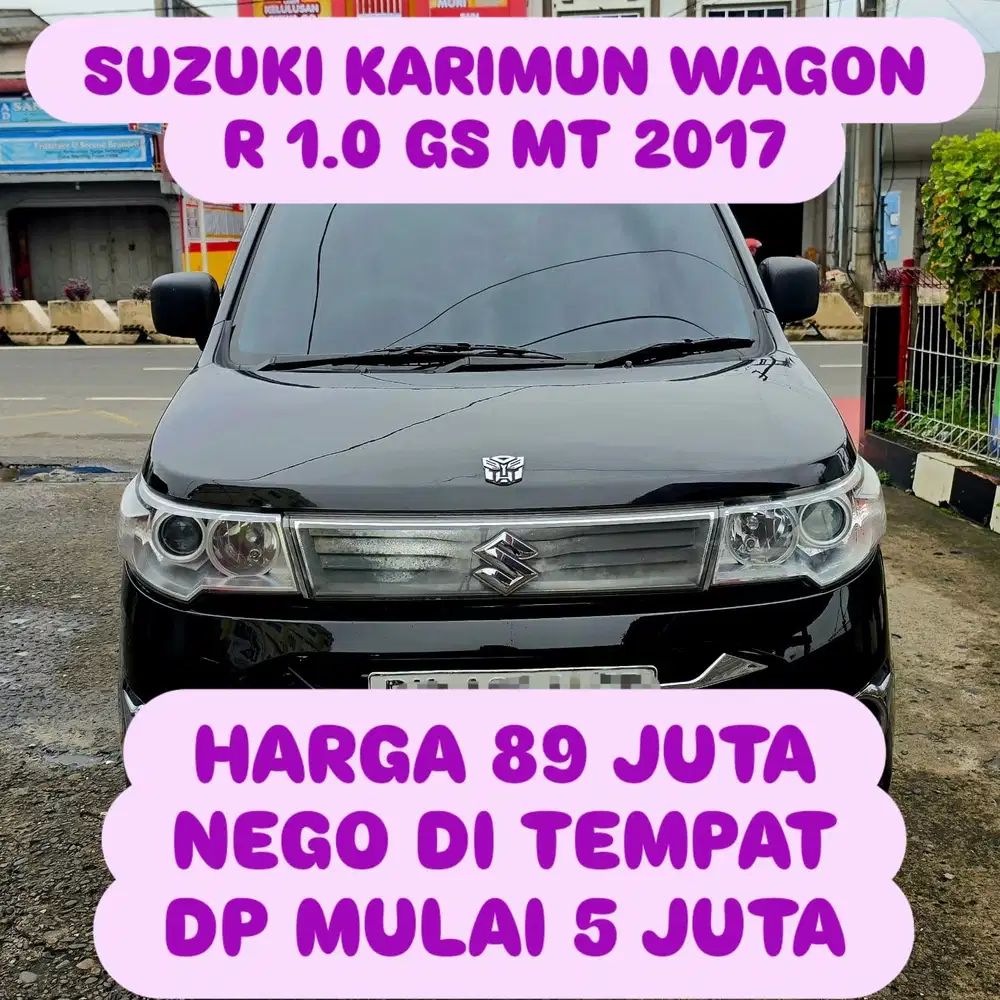 Suzuki Karimun Wagon R 2017 Bensin DP 5 JUTA