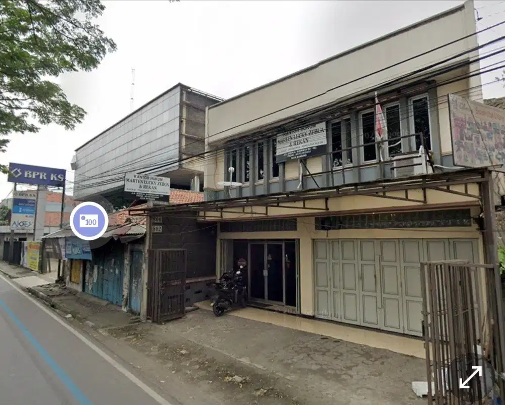 Disewakan ruko 2 lantai di jalan utama jenderal sudirman Bandung
