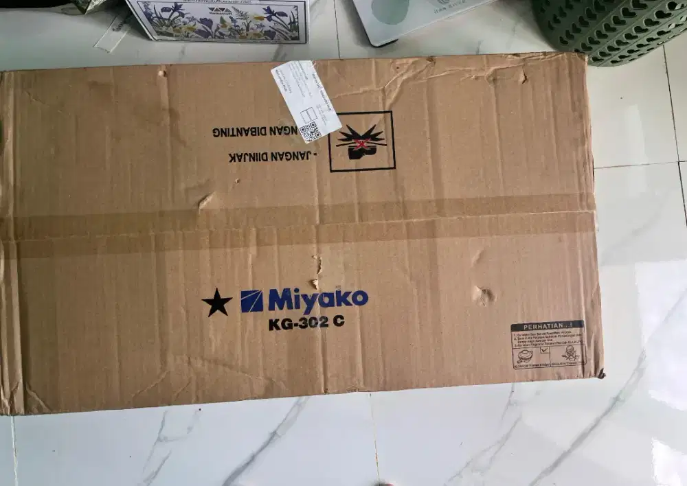 DIJUAL KOMPOR MIYAKO KG-302C KONDISI BARU