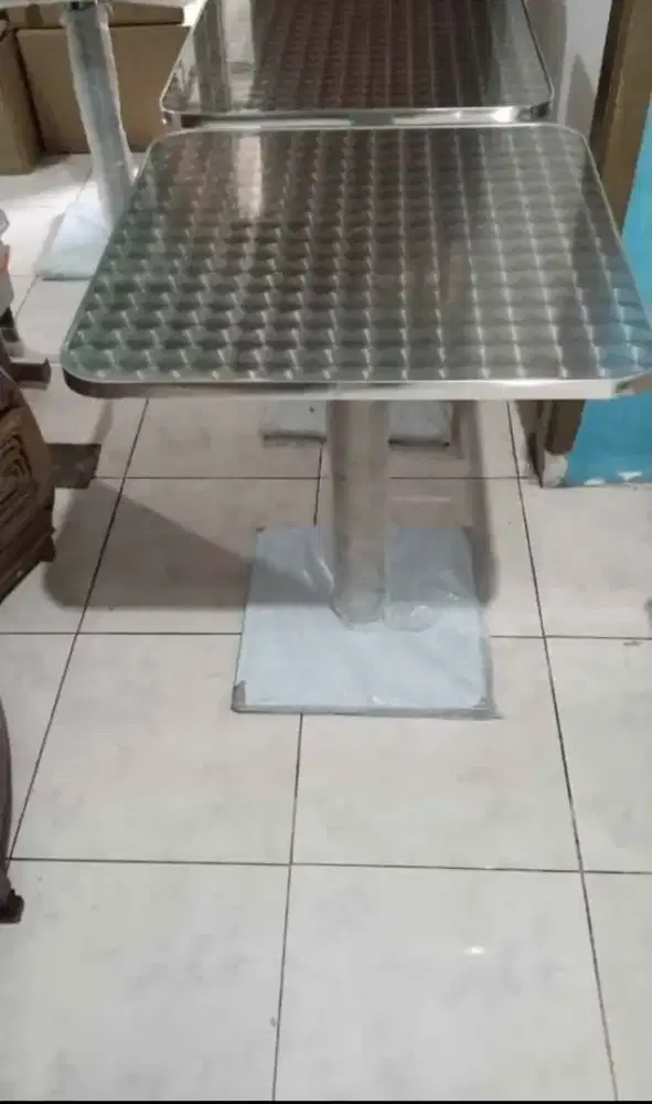 Jual meja minulimalis stainles, baru, Lok Pamulang Barat, Tangsel