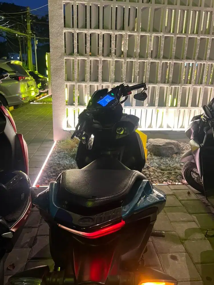 Di jual aerox 2018 old lengkap